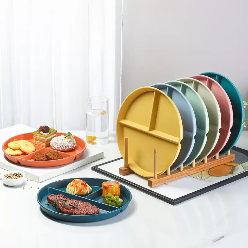 Partitioned plates